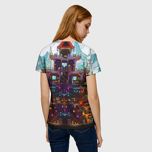 Женская футболка Terraria / 3D-принт – фото 4