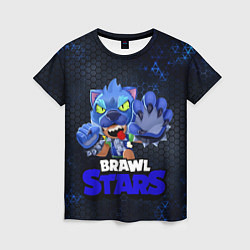 Женская футболка Brawl Stars Blue Hex