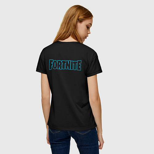 Женская футболка Fortnite Спина / 3D-принт – фото 4