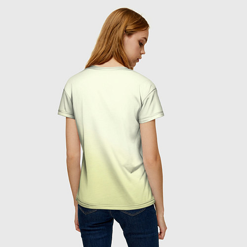Женская футболка Лис Томоэ / 3D-принт – фото 4