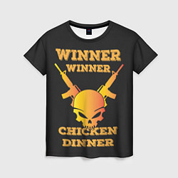 Женская футболка Winner Chicken Dinner