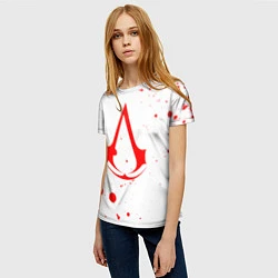 Футболка женская Assassin’s Creed, цвет: 3D-принт — фото 2
