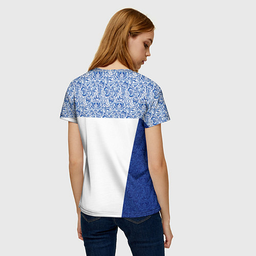 Женская футболка Форма России / 3D-принт – фото 4