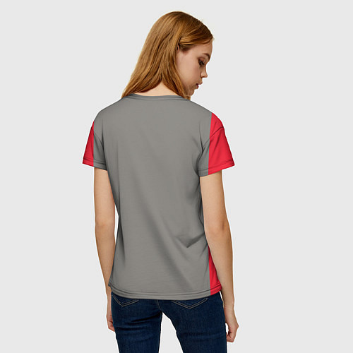 Женская футболка AUDI / 3D-принт – фото 4