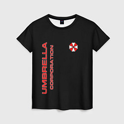 Футболка женская Umbrella Corporation, цвет: 3D-принт