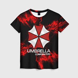 Футболка женская UMBRELLA CORP, цвет: 3D-принт