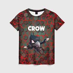 Женская футболка BRAWL STARS CROW