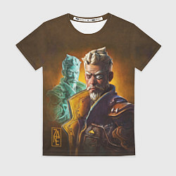 Футболка женская Zane Flynt, цвет: 3D-принт