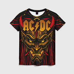 Женская футболка ACDC