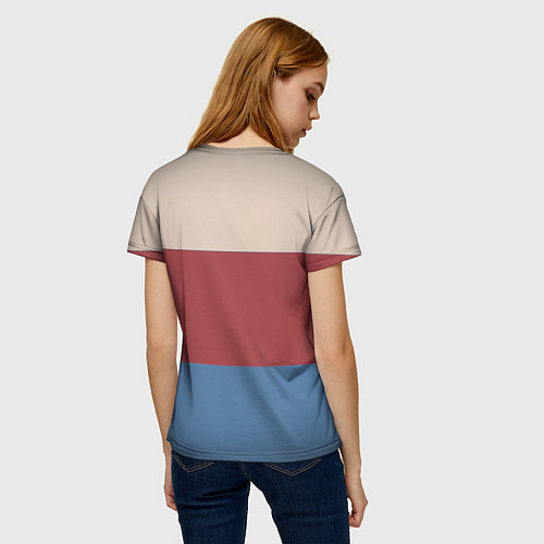 Женская футболка Куртка Отиса / 3D-принт – фото 4