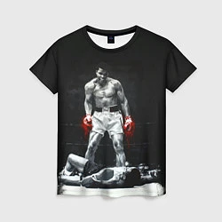 Женская футболка Muhammad Ali