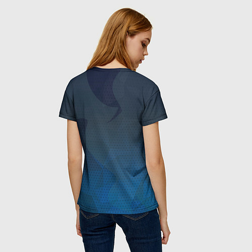 Женская футболка Blue Point / 3D-принт – фото 4
