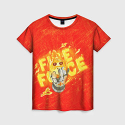 Футболка женская Fire Force, цвет: 3D-принт