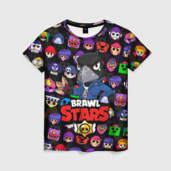 Женская футболка BRAWL STARS CROW