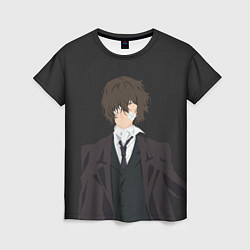 Футболка женская Osamu Dazai, цвет: 3D-принт