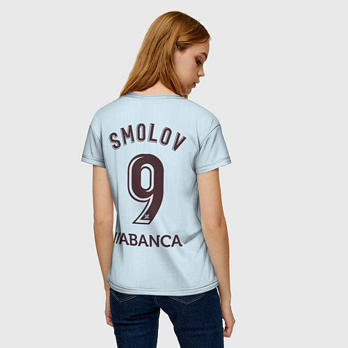 Женская футболка Смолов Сельта Домашняя 2020 / 3D-принт – фото 4
