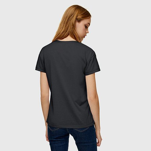 Женская футболка Щенок в подарок / 3D-принт – фото 4