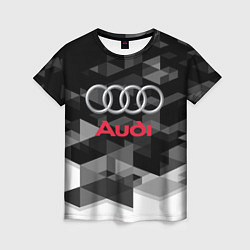 Женская футболка AUDI