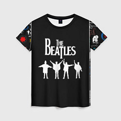 Женская футболка Beatles