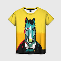 Женская футболка BoJack Horseman