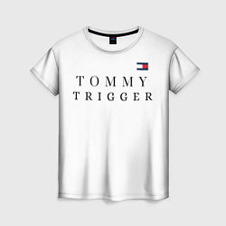 Женская футболка Tommy Hilfiger , Tommy trigger