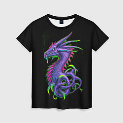 Женская футболка Ядовитый Дракон