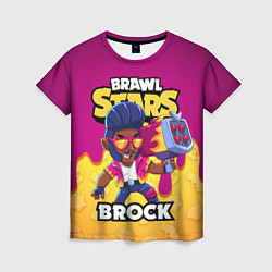 Женская футболка BRAWL STARS BROCK