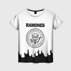 Женская футболка RAMONES