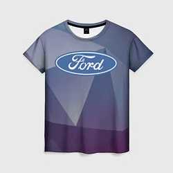 Футболка женская Ford, цвет: 3D-принт