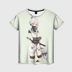 Женская футболка SamuraiGirl
