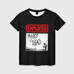Женская футболка Punks Not Dead