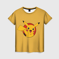 Женская футболка Pikachu