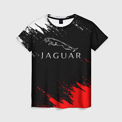 Футболка женская Jaguar цвета 3D-принт — фото 1