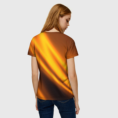 Женская футболка Луч / 3D-принт – фото 4