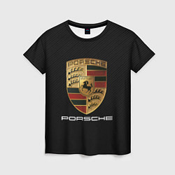 Женская футболка PORSCHE