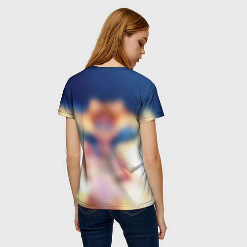 Женская футболка SAILOR MOON / 3D-принт – фото 4