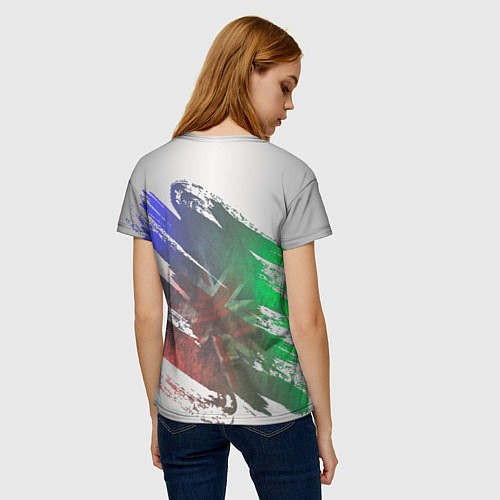 Женская футболка Winston Churchill / 3D-принт – фото 4