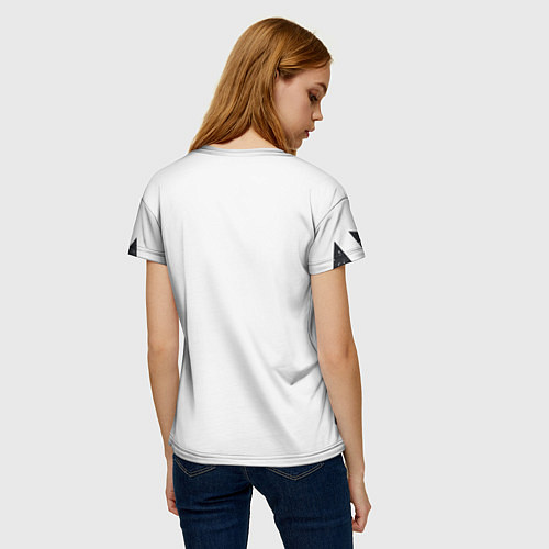 Женская футболка Off-White: Yesterday / 3D-принт – фото 4