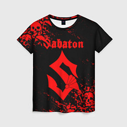 Женская футболка SABATON