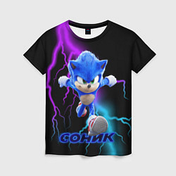 Женская футболка SONIC