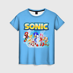 Женская футболка SONIC