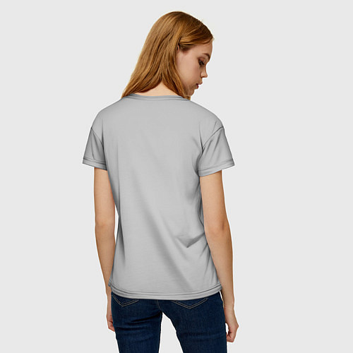 Женская футболка Чумной доктор / 3D-принт – фото 4
