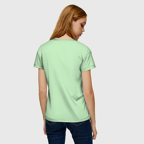 Женская футболка Засланный кабачок / 3D-принт – фото 4