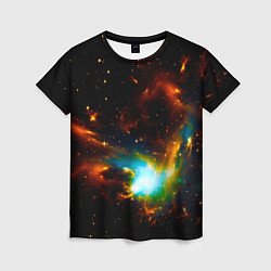 Женская футболка Галактика