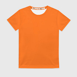 Женская футболка Цвет апельсиновая корка