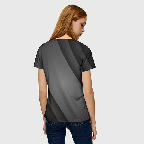 Женская футболка MITSUBISH SPORT / 3D-принт – фото 4