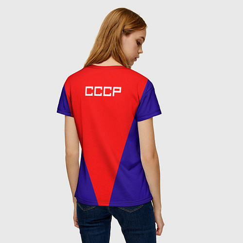 Женская футболка СССР / 3D-принт – фото 4