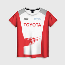 Футболка женская Toyota Driver, цвет: 3D-принт