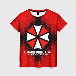 Футболка женская Umbrella Corporation, цвет: 3D-принт