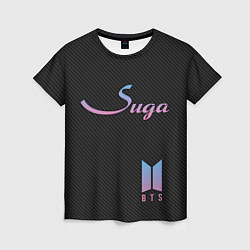 Женская футболка BTS Suga